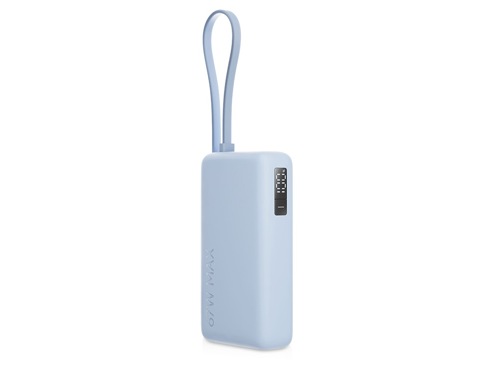 Внешний аккумулятор со встроенным кабелем Xiaomi 67W Power Bank (Integrated Cable), 10000 мАч