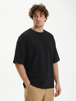 Футболка Oversize Premium 210, черная
