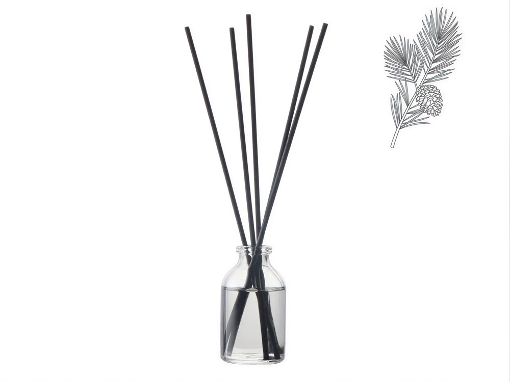 Диффузор с ароматом еловых шишек и хвои «Snowood»