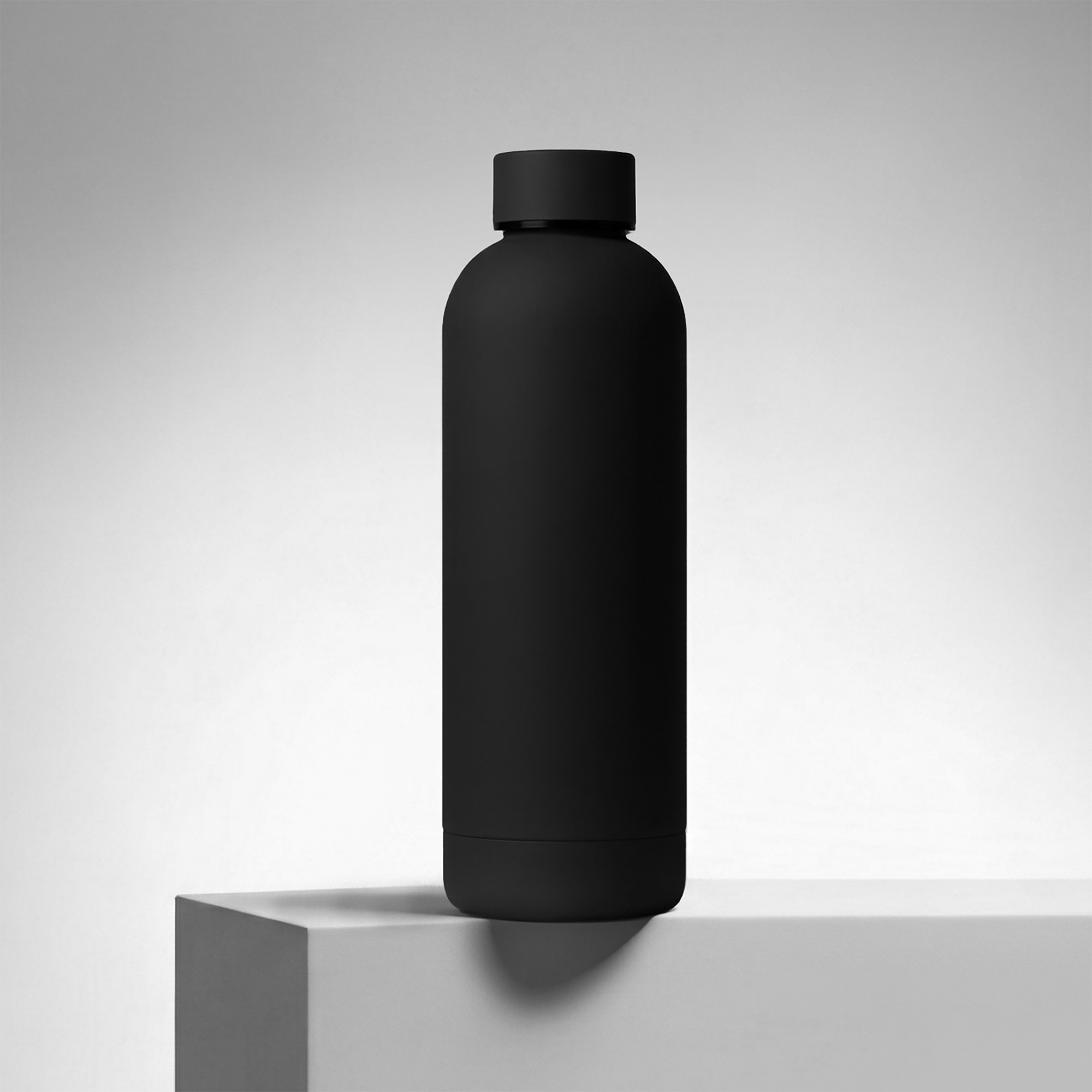 Вакуумная термобутылка с медной изоляцией «Cask», soft-touch, 500 мл