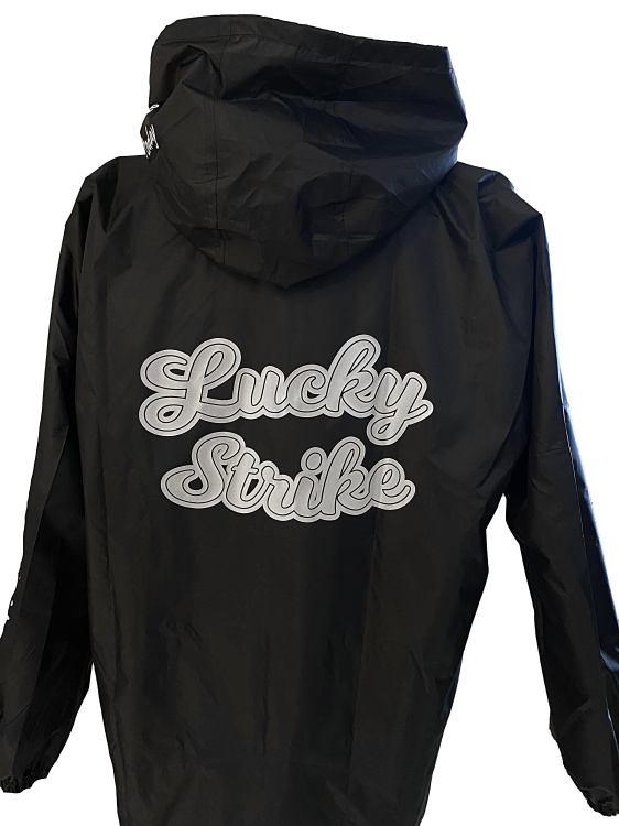 Трансферная печать на дождевиках Lucky Strike