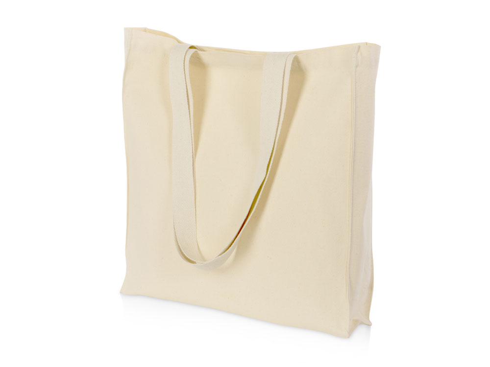 Сумка «Donny» из хлопка 250г/м2 с донной складкой и парусиновыми ручками