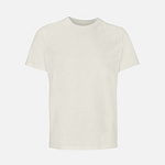 Футболка унисекс Lyam, молочно-белая