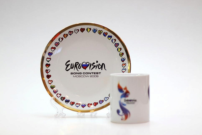 Сувенирная посуда для Евровидения-2009